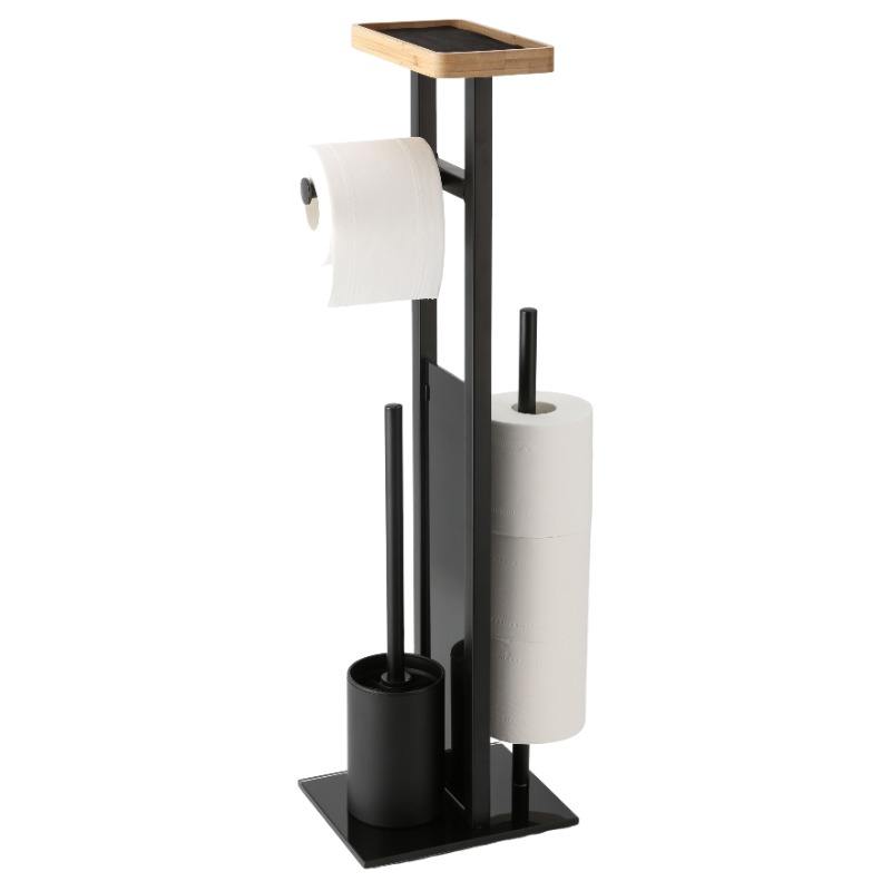 Modern Black Stainless Steel Bathroom Accessories Set